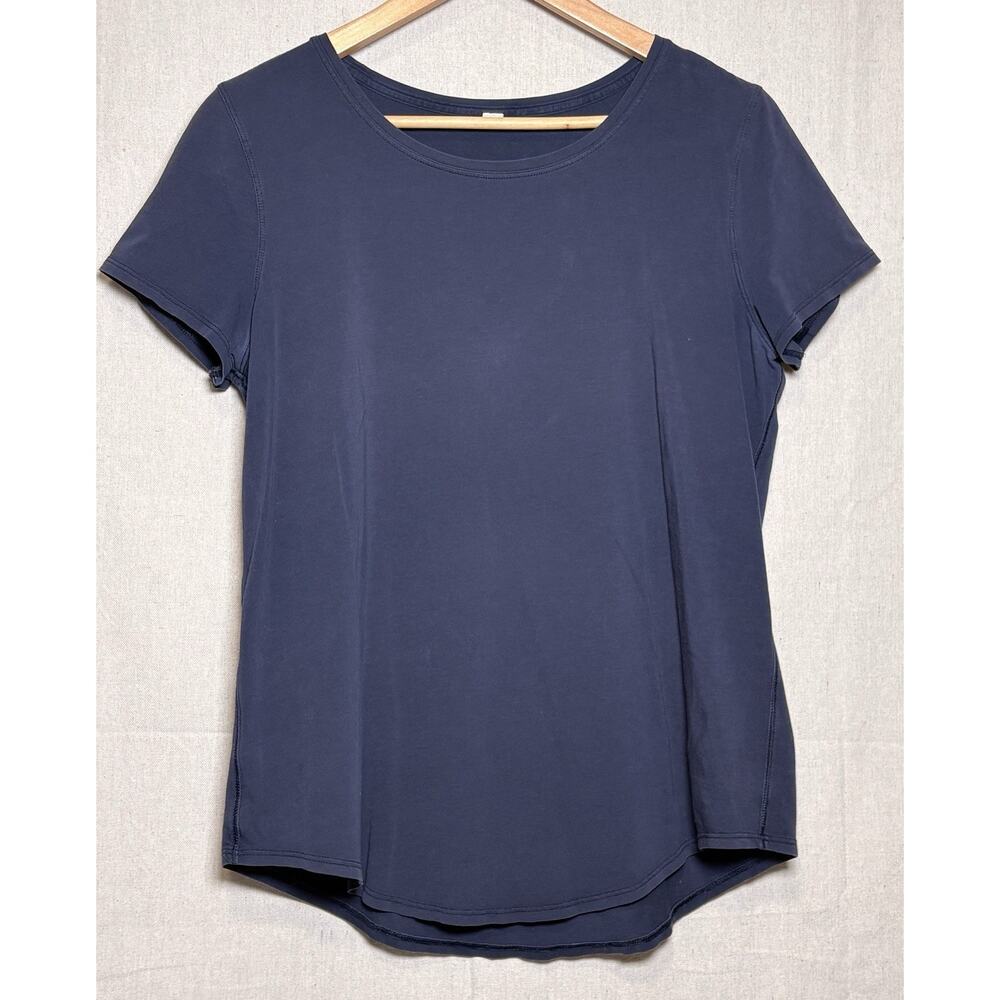lululemon athletica Navy Short Sleeve Tee